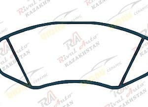 Тормозные колодки UIDNU Ceramic Haval H9 2.0T 2.4T 2024--  (керамические)   передние