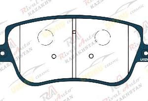 Тормозные колодки UIDNU Ceramic Haval Jolion (4WD) 1.5T 2021-- (керамические) передние