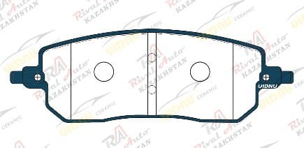 Тормозные колодки UIDNU Ceramic Haval Jolion (2WD) 1.5T 2021-- (керамические) передние