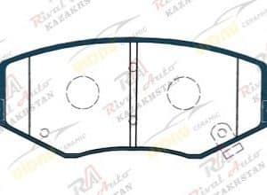 Тормозные колодки UIDNU Ceramic JAC J7 1.5L 2019--  (керамические)  передние Y-J7F/   TD1187