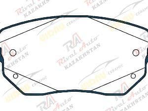 Тормозные колодки UIDNU Ceramic Haval H3 (2WD) 1.5T 2023-- Cool Dog (2WD) 1.5T 2022-- ORA 03 (ES11) 2020-- (electro car) передние