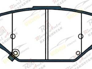 Тормозные колодки UIDNU Ceramic Li (LIXIANG) L7/L8/L9 1.5T hybrid 2024-- (керамические) задние