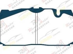 Тормозные колодки UIDNU Ceramic Audi Q7 2.0T 3.0T 2015-- Q8 3.0T 2018-- A8 3.0T 2018-- A6 (C8) 3.0T 2018-- E-Tron (electro car 2019-- S5 3.0T 2016-- RS4 2.9T 2017-- VW Touareg 3.0T 2017-- (керамические) передние