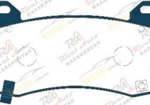 Тормозные колодки UIDNU Ceramic Tesla Model 3 2017-2023, Model  Y 2019-- (electro car)  (керамические)  передние