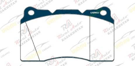 Тормозные колодки UIDNU Ceramic Tesla Model S 2014- Model X 2016-- (electro car) (керамические) передние