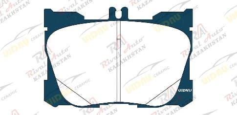 Тормозные колодки UIDNU Ceramic Mercedes-Benz E-class (W213) E 400 4MATIC / E 450 / AMG E 43 / AMG E 53 3.0T 2016-2021, GLC-class (X253/C253) GLC 220d / GLC 250 / GLC 250d / GLC 300d / GLC 43 AMG 2.2D 2.0T 3.0T 2014-2022, CLS-class (C257) CLS 350 / CLS 400 / CLS 450 3.0T 2018-- EQC-class (N293) EQC 400 2019-2023 (electro car), C-class (C205) C 43 AMG 3.0T 2016-2023 (керамические) передние PN0695