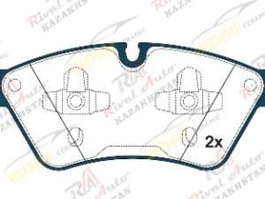 Тормозные колодки UIDNU Ceramic Mercedes-Benz  ML-class (W164) ML 280 / ML 300 /  ML 320 / ML 350 / ML 420 / ML 450 / ML 500 3.0L 3.5L 4.0L 5.0L 2005-2011,  GL-class (X164) GL 320 / GL 450 / GL 500 / GL 550 3.0L 4.7L 5.5L 2006-2012, E-class (S211) E 500 5.0L 5.5L 2003-2009, G-class (W463) G 55 AMG 5.4L 2004-- R-class (R251) R 280 /  R 300 /  R 320 / R 350 /  R 500 3.0L 3.5L 5.0L 5.5L 2006-2017  (керамические)  передние PN0500