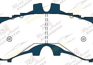 Тормозные колодки UIDNU Ceramic Lexus RX350/RX500H (F-Sport) 2.4T 2.4T hybrid 2023--  TX500H/TX550H+ (F-Sport) 2.4T hybrid 3.5T hybrid 2023--  Toyota Century 3.5T hybrid 2023--  (керамические) передние