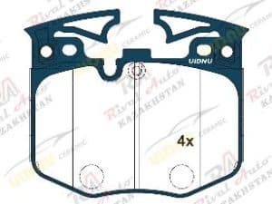 Тормозные колодки UIDNU Ceramic BMW 5' (G30G31) 530d/530e/530i/530ix/540dX 2.0D 2.0L 2016-2019 3' (G20) 330d/330dX/330e/330i/330iX/M340i/M340iX 2.0T 2.0TDI 3.0T 2018-- 7' (G11/G12) 725d/730d/730dX/730i/730Li 2.0L 3.0L 2015-2019 X5 (G05) 30dX 3.0TDI 2018-- X6 (G06) xDrive 40i 3.0L 2019-- X7 (G07) 30dX/40iX 3.0L 2018-- 8' (G15) 840dX 3.0TDI 2018-- iX xDrive 40 2021-- Toyota Supra 3.0L 2019-- (спортивная тормозная система) (керамические) передние PN0681