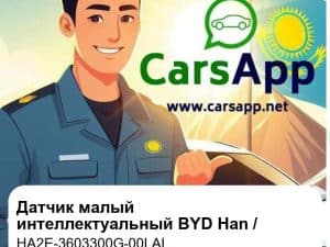 Датчик малый интеллектуальный для BYD Han DM-i / DM-i Champion Edition / Tang DM-p / Tang EV 2022 / Han EV Genesis / Han EV Champion, оригинал (HA2E-3603300G-00LAL)