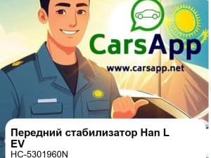 Передний стабилизатор поперечной устойчивости в сборе для Han L EV, оригинал (HC-5301960N)