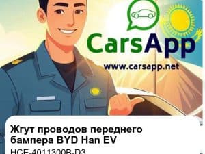 Передний малый жгут проводов переднего бампера для BYD Han EV, оригинал (HCE-4011300B-D3)