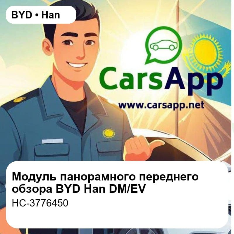 Модуль панорамного переднего обзора для BYD Han DM / EV, оригинал (HC-3776450)