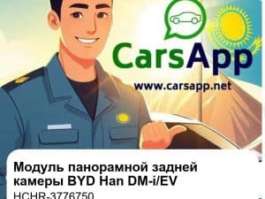 Модуль панорамной задней камеры для BYD Han DM-i / Han EV, оригинал (HCHR-3776750)