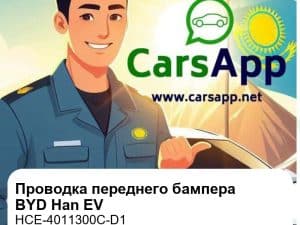 Передняя малогабаритная проводка переднего бампера для BYD Han EV, оригинал (HCE-4011300C-D1)