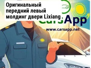 Оригинальный передний левый молдинг двери Lixiang L7, X03-55280011