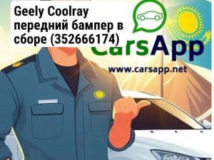 Geely Coolray передний бампер в сборе (352666174)