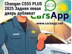 Changan CS55 PLUS 2025 Задняя левая дверь дубликат окрашенный (352666196)
