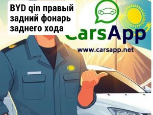 BYD qin правый задний фонарь заднего хода