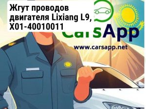 Жгут проводов двигателя Lixiang L9, X01-40010011