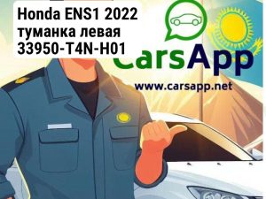 Honda ENS1 2022 туманка левая 33950-T4N-H01