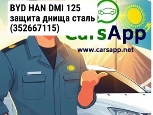 BYD HAN DMI 125 защита днища сталь