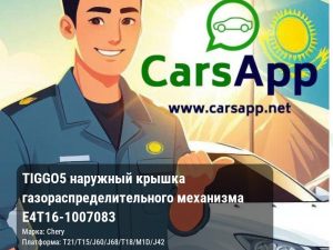 Chery Tiggo 5 наружный крышка газораспределительного механизма E4T16-1007083