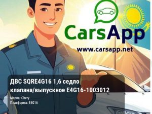 ДВС SQRE4G16 1,6 седло клапана/выпускное E4G16-1003012